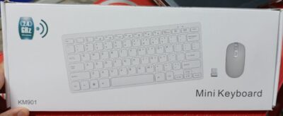 Wireless Mouse & Keyboard Combo -White - Image 2