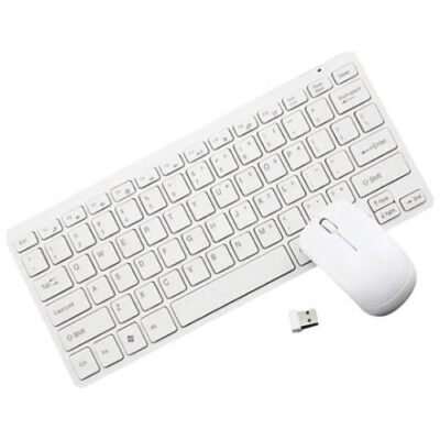 Wireless Mouse & Keyboard Combo -White