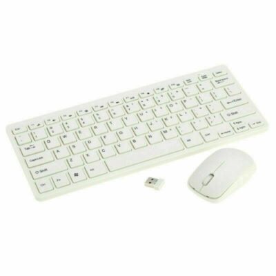 Wireless Mouse & Keyboard Combo -White - Image 3