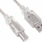 Printer Cable Crystal White 1.5 Meter