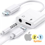 Handsfree Connecter Iphone 2in1
