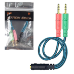 Single to Double Headphone Connector